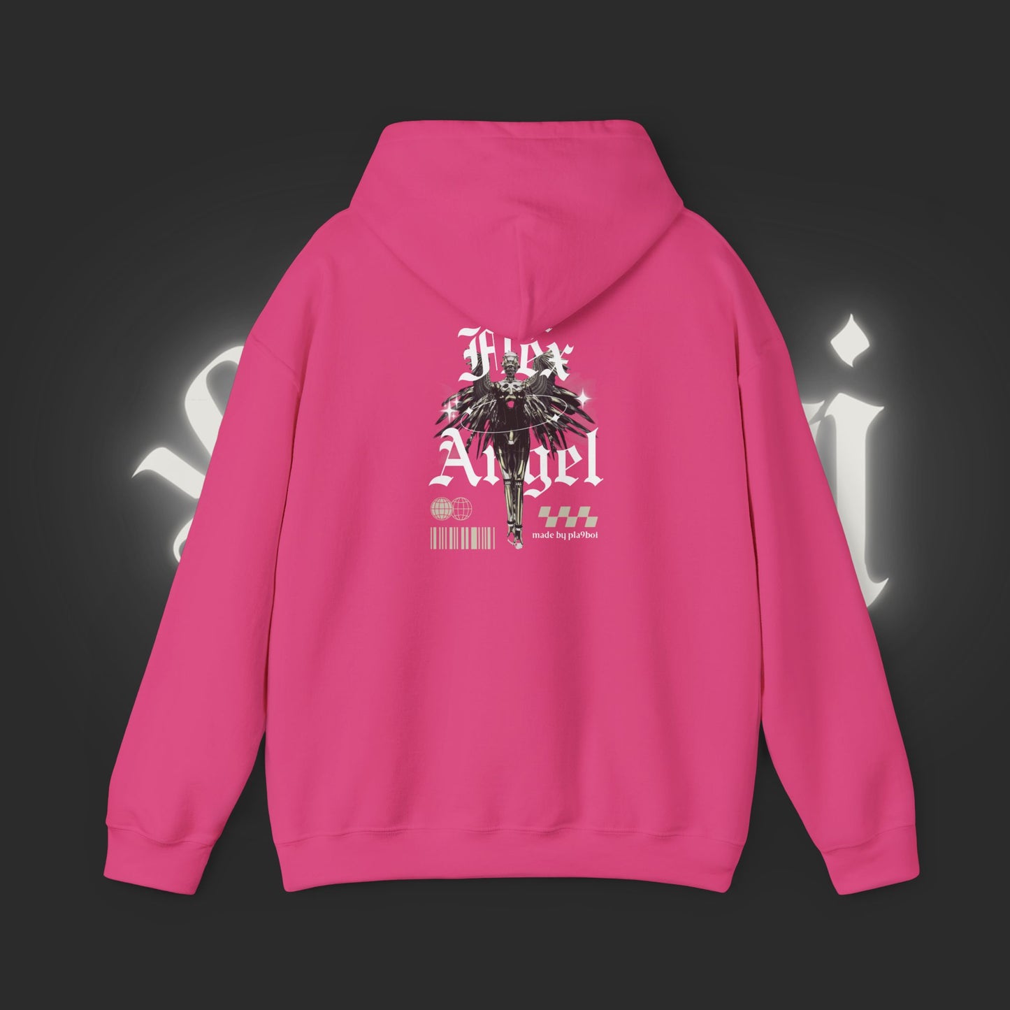 Flex angel hoodie