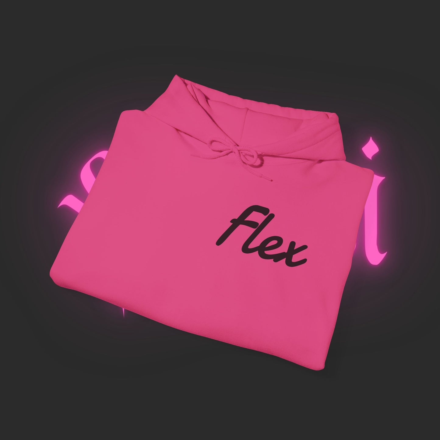 Flex streetwear hoodie