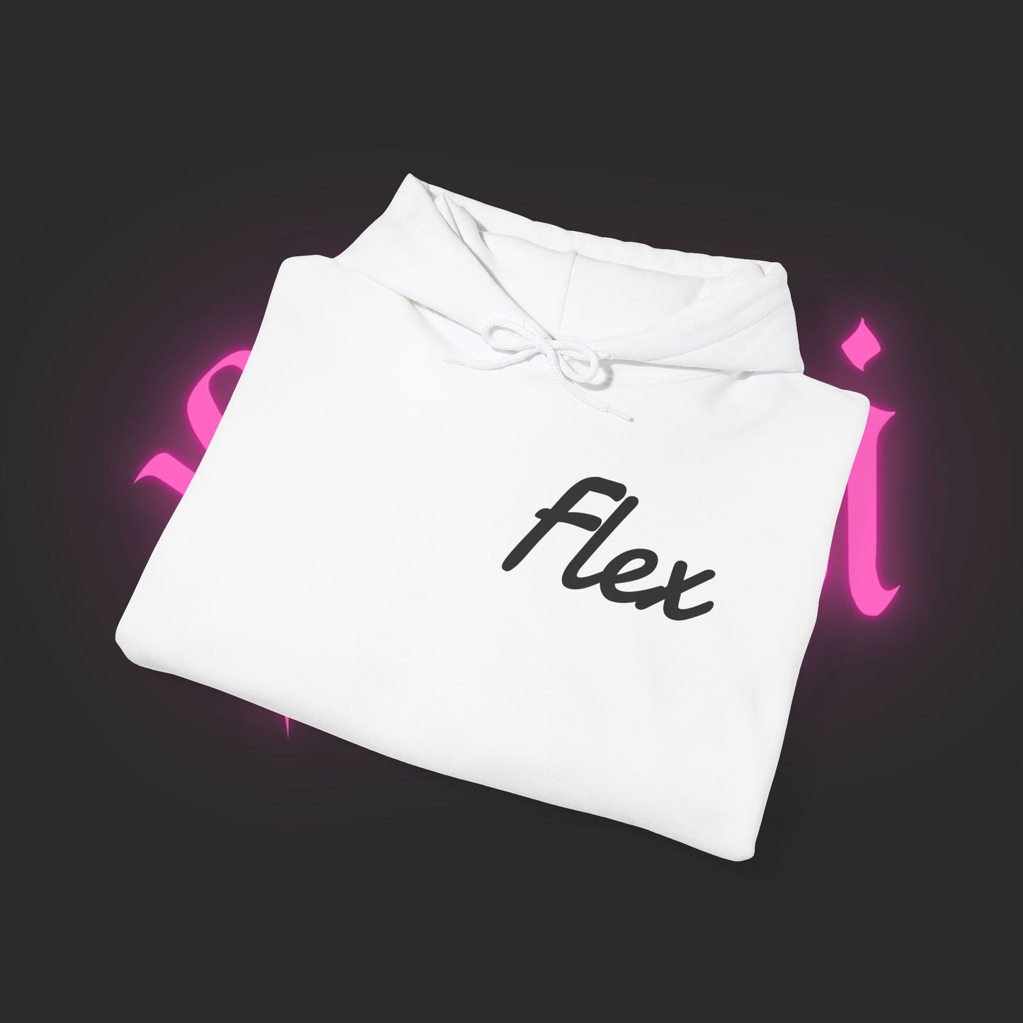 Flex streetwear hoodie