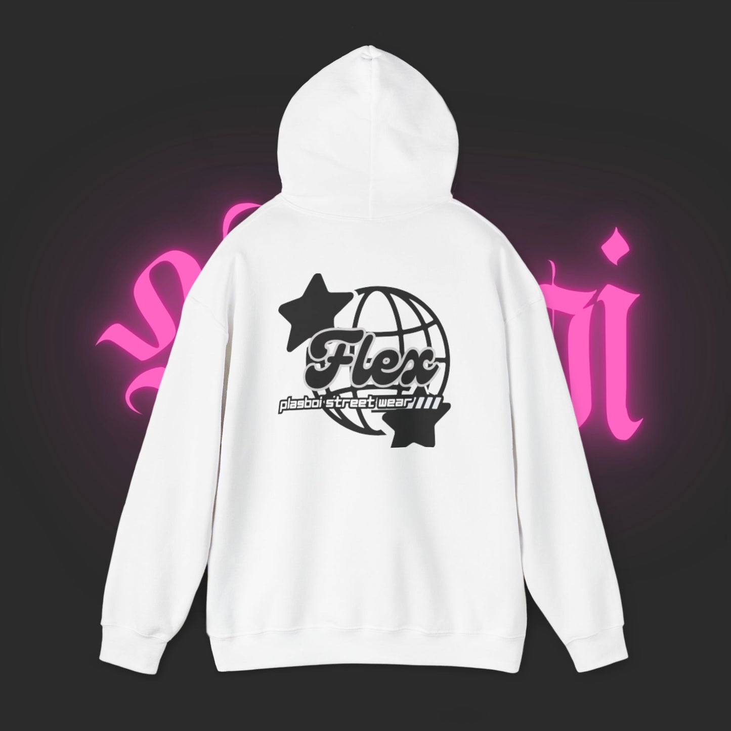 Flex streetwear hoodie