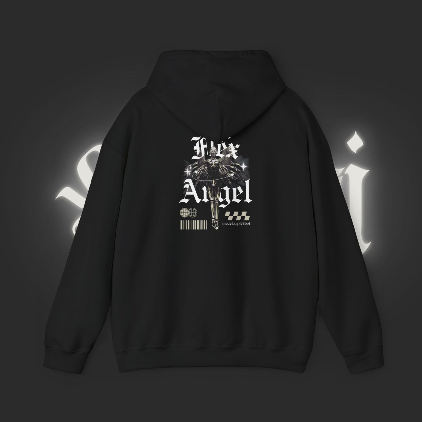 Flex angel hoodie