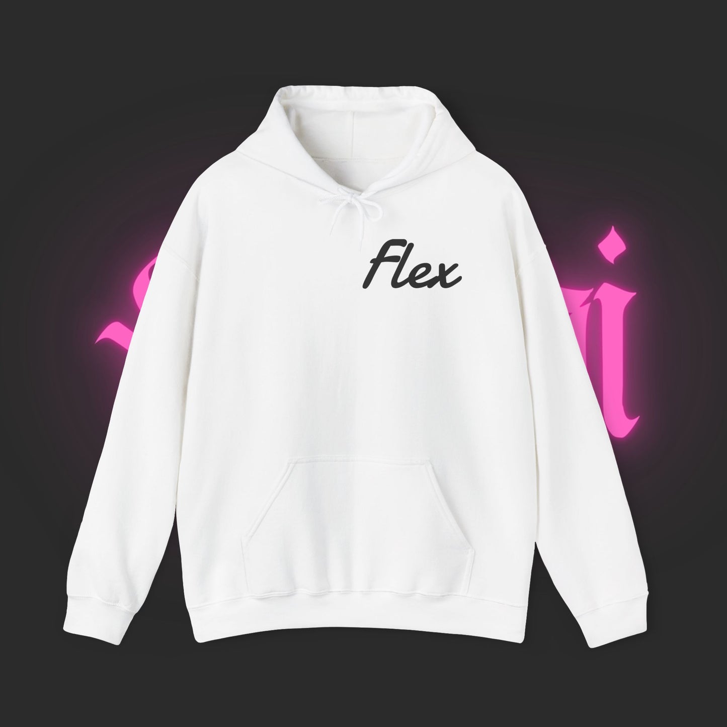 Flex streetwear hoodie