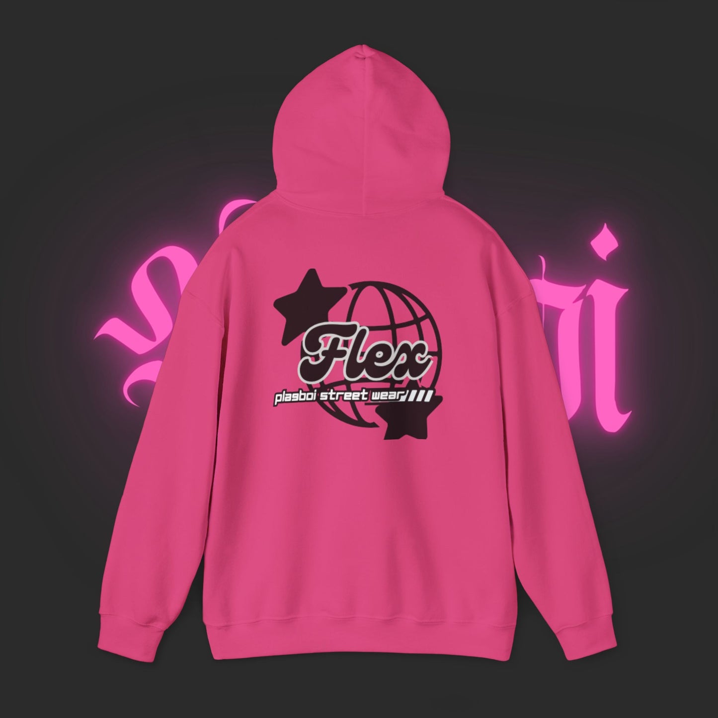 Flex streetwear hoodie