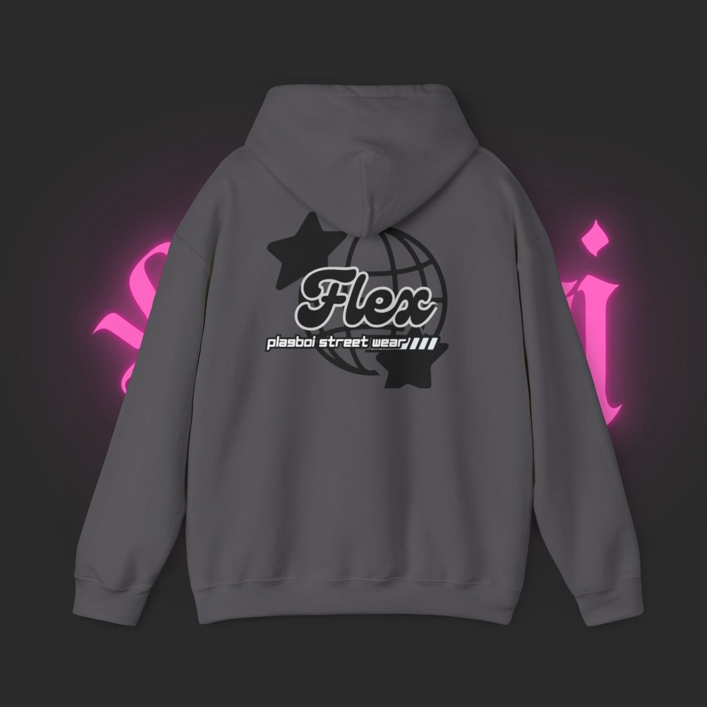 Flex streetwear hoodie