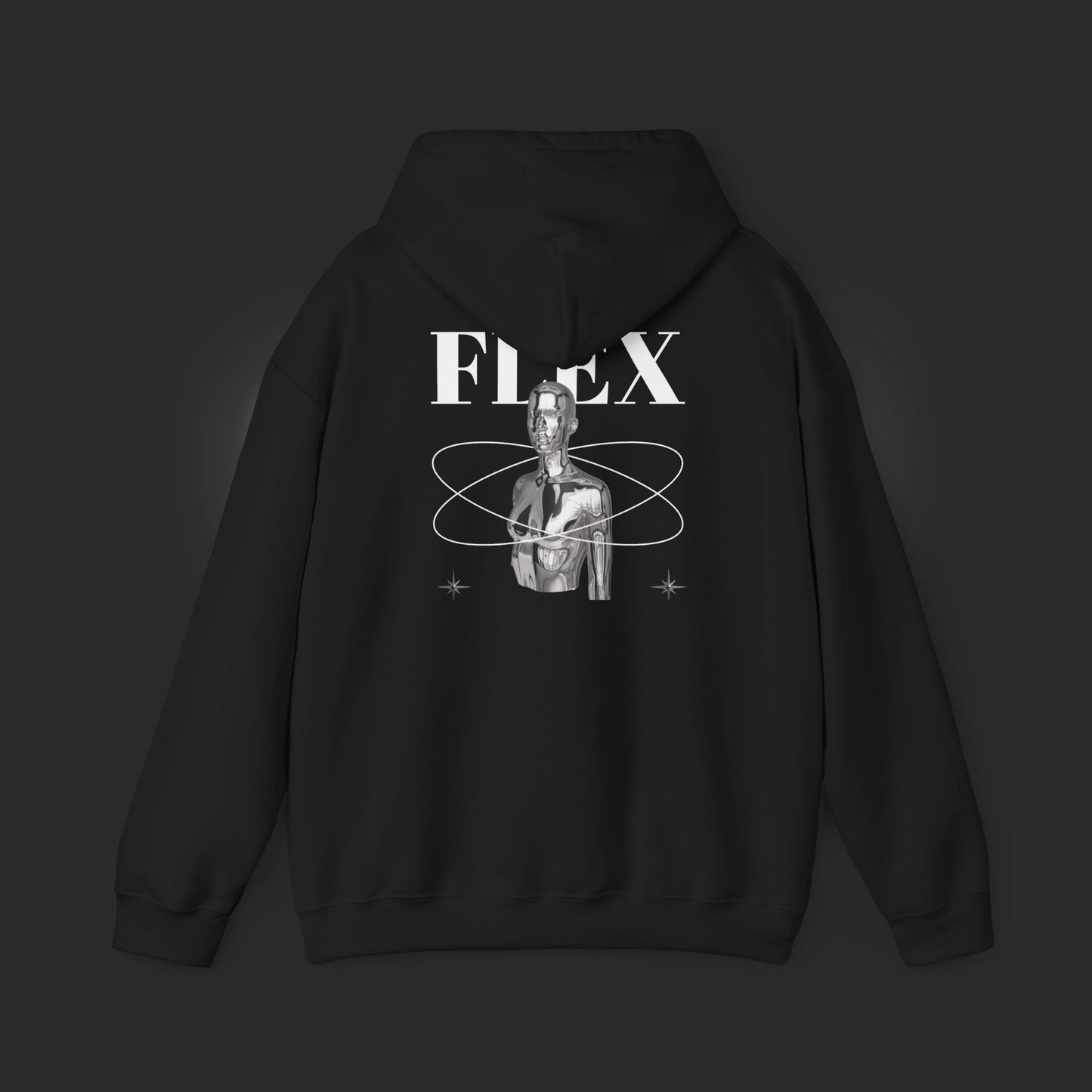 Flex black new gen hoodie