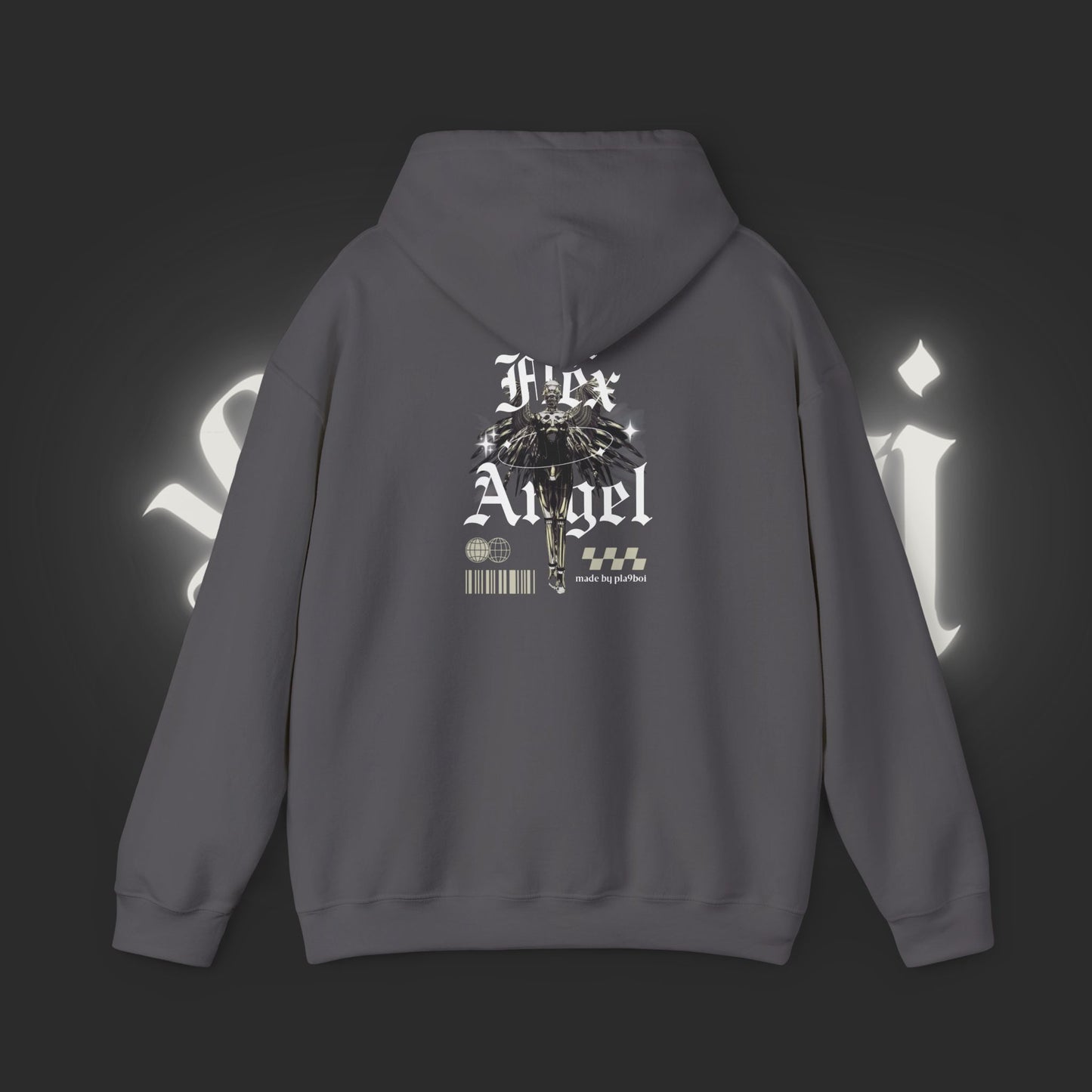 Flex angel hoodie