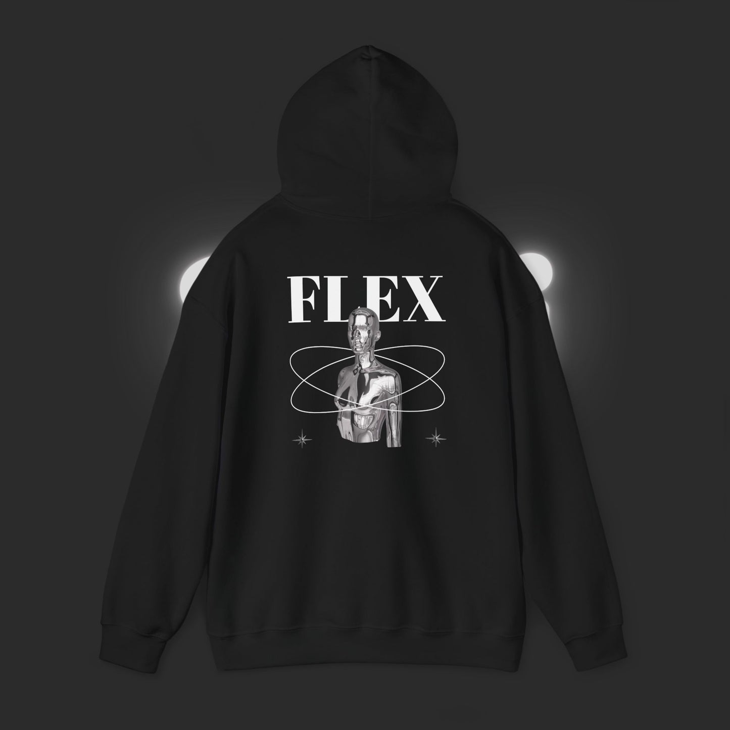 Flex black new gen hoodie