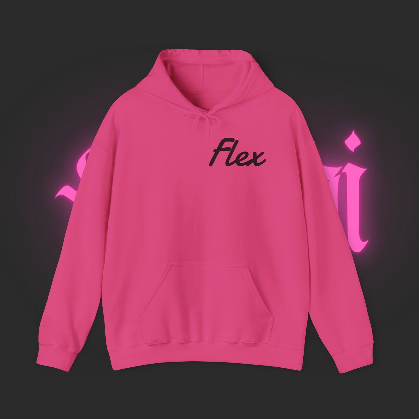 Flex streetwear hoodie