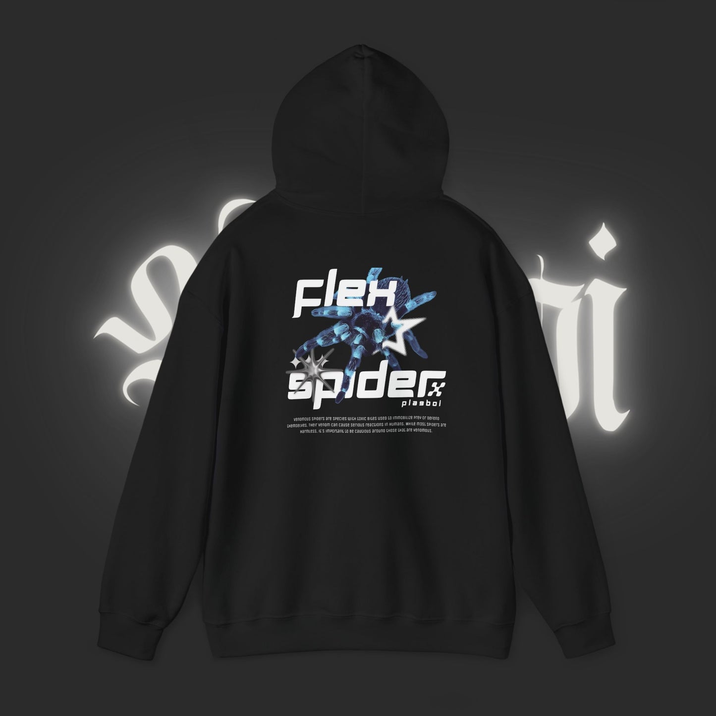 Flex spider hoodie venomous