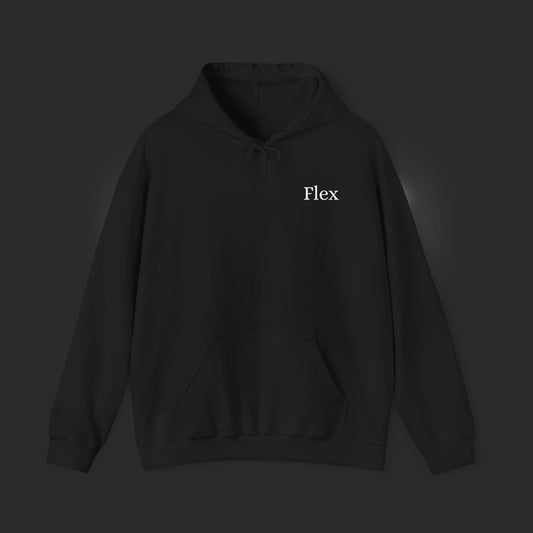 Flex hand print hoodie clean