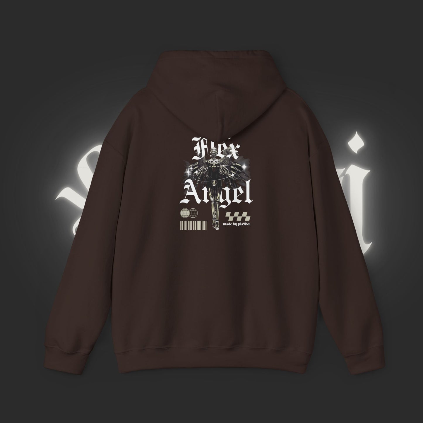 Flex angel hoodie